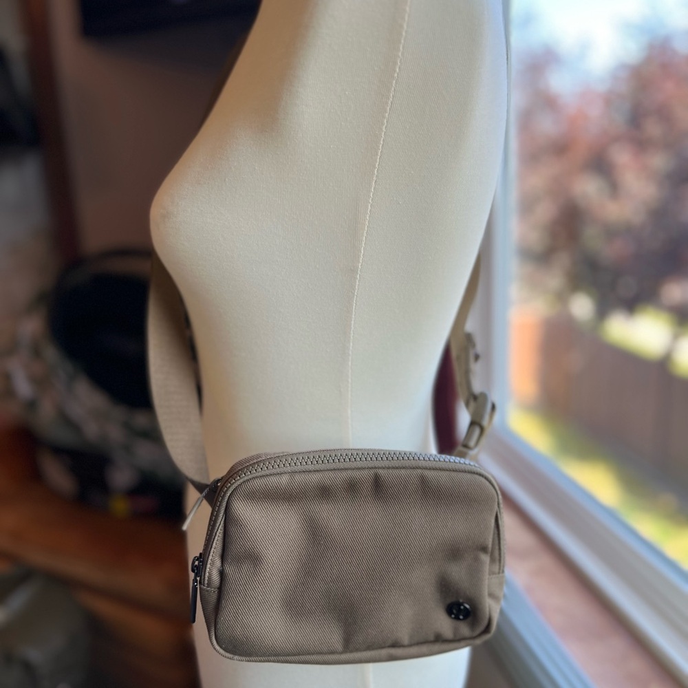 Lululemon Athletica Beige Crossbody Bag